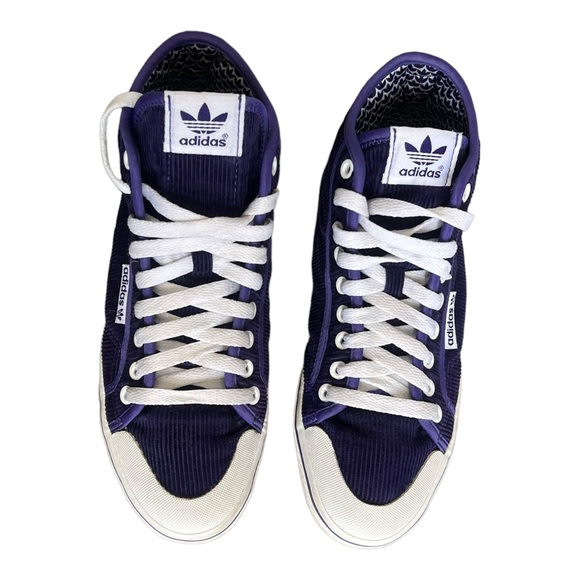 adidas originals Women’s Purple Honey Mid Velvet Shoes Rare Pair 🔥size 7.5 - Picture 4 of 10